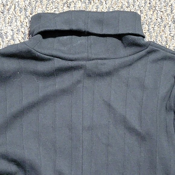 Wild Fable Long Sleeve Black Turtleneck MIDI Dress XXL - Picture 12 of 12